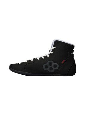RUDIS International Adult Wrestling Shoes Black Unsiex Men's 7 Women's 8.5 MMA